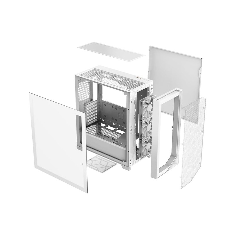 PCCOOLER CPS C3D510 High Airflow ATX PC Case Mid Tower