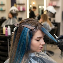 16 pinzas para el cabello mate con forma de pico de pato para peinar y separar el cabello, pasadores de cabello de cocodrilo de 7,9 cm (3,1 pulgadas) 