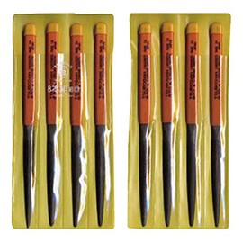Tsubosan HA00803 File Set of 8 Half-Round Fine