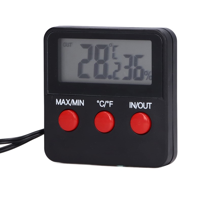Humidity Meter Thermometer, Mini Digital Thermometer Hygrometer, Indoor Temperature Humidity
