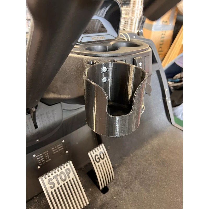 ICON i20 i40 i60 Golf Cart Large Rugged Cup Holder