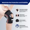 JOMVD Knee Brace for Meniscus Tear, Knee Pain,ACL, Adjustable Breathable