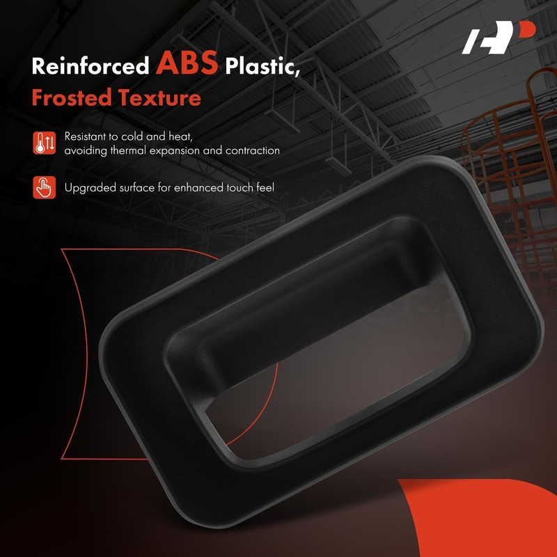 A-Premium Tailgate Handle Bezel Compatible with Hummer H2 2003-2009, Textured