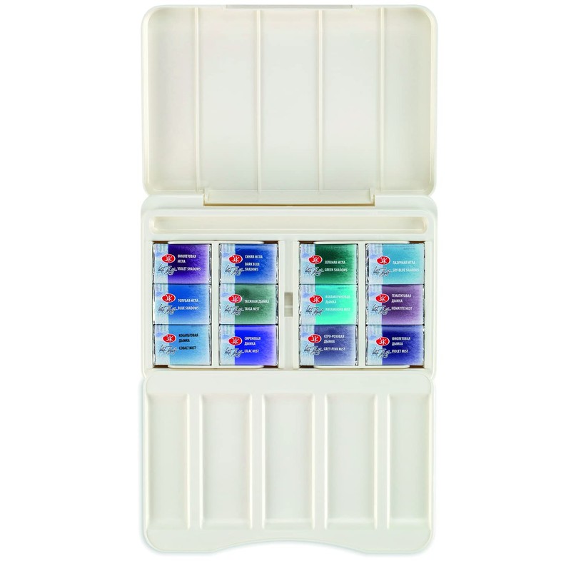 Honsell 80133 - White Nights "Granulation Set" Artist Watercolour Paints