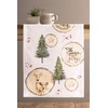 Maison d'Hermine Thanksgiving / Christmas Table Runner, 100% Cotton, 50