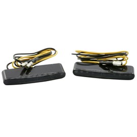 LED STRIPE Einbaublinker getoent, E- gepr. Pair