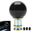 Shift Knob Acrylic Black Color Ball Shape with 3 Plastic