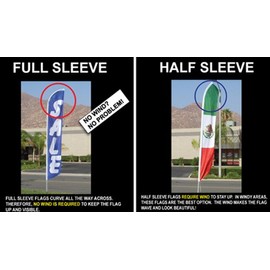 American Glory USA Feather Banner Flag, Replacement Flag Only