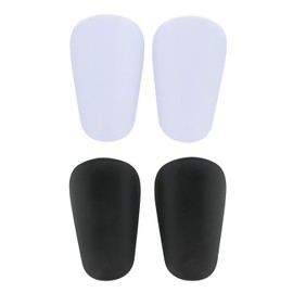 liuchanghe 2 Pairs Mini Shin Pads, Small Shin Pads for Football, Shin Pads for Men, Women, Children & Girls