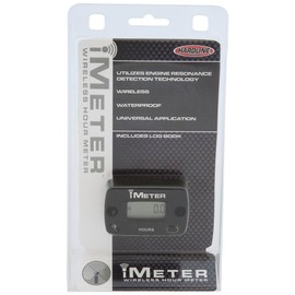 HARDLINE Products HR-9000-2 iMeter Wireless Hour Meter, Black