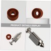 CAXUSD 1set Lawn Mower Carburetor Needle Valves Compatible Mower Steel