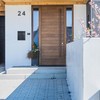 Metzler 3D House Number Anthracite RAL7016 Stainless Steel Height 20