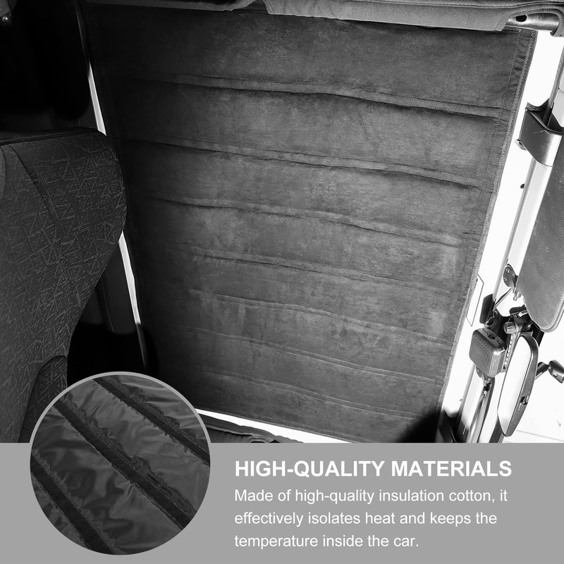 Jimen Compatible with Jeep Wrangler TJ 1997-2006, Hardtop Headliner Roof