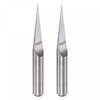 sourcing map Wood Engraving Router Bit, 1/8" 3.175mm Shank 0.2mm