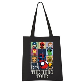 VAMSII Hero Movie Gift The Hero Tour Tote Bag America Hero Fans Gifts Hero Merch Gift (HERO TOUR tote)