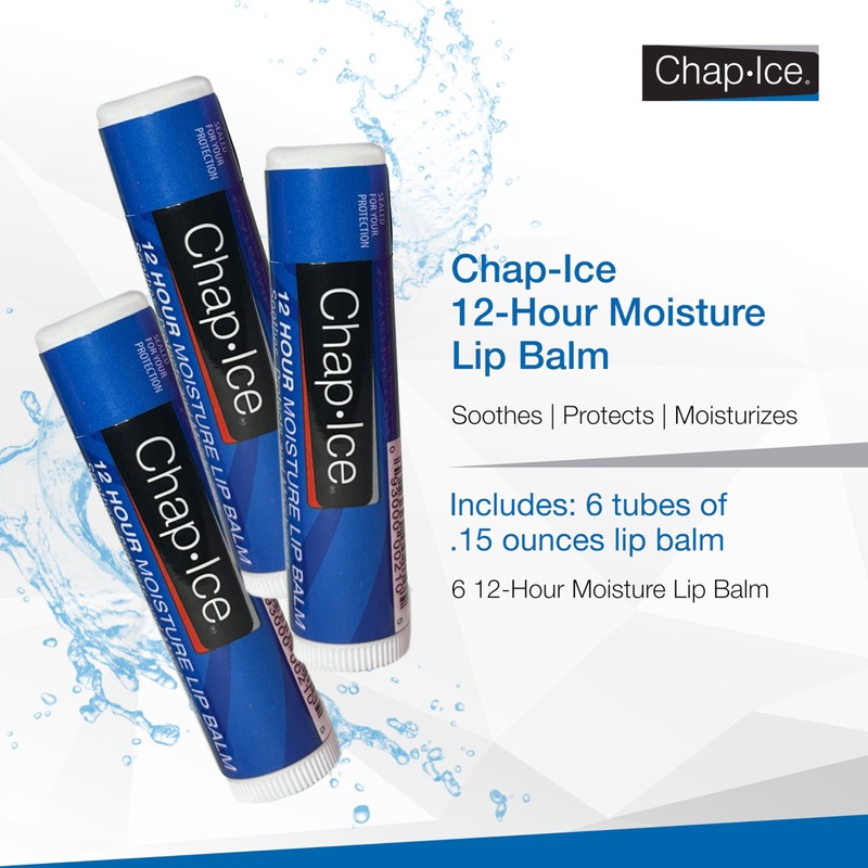Moisturizing Lip Balm SPF 15 – 6 Pack Lip Balm