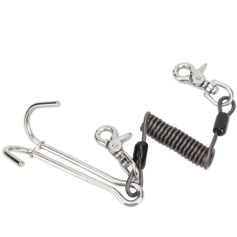 316 Stainless Steel Diving Current Hook Double Reef Drift Hook
