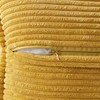 MIULEE Corduroy Cushion Covers Pack of 2 Decorative Modern Patchwork