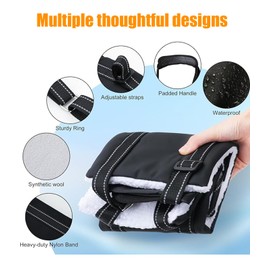 Dog Sling for Dogs Hind Leg Support, Pet Lift Harness for Rear - End Support to Help Lift Pet's Rear, Assist The Pet Who are Senior, Injured, Disabled or After Surgery (M)