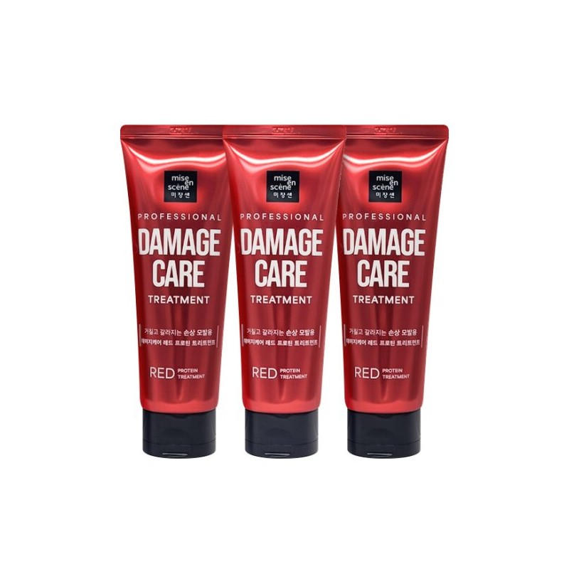 Mise-en-scène damage care treatment 180ml 3 pack / 미쟝센 데미지케어