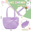 Zhanmai 6 Pcs Girls Tea Party Play Set Bow Tea