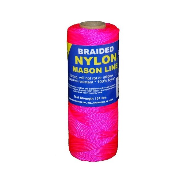 T.W Evans Cordage 12-516 Number-1 Braided Nylon Mason Line, 1000-Feet,