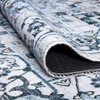 Bloom Rugs Caria Washable Non-Slip 12 ft Runner - Blue