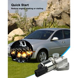 HUFEWU Fuel Injection Idle Air Control Valve Fit for Suzuki Aerio 2002 2003 Esteem 1999 2000 2001 2002 Sidekick 1996 1997 1998 Suzuki, Outboard Idle Air Control Valve Replace 18137-77E00 AC593