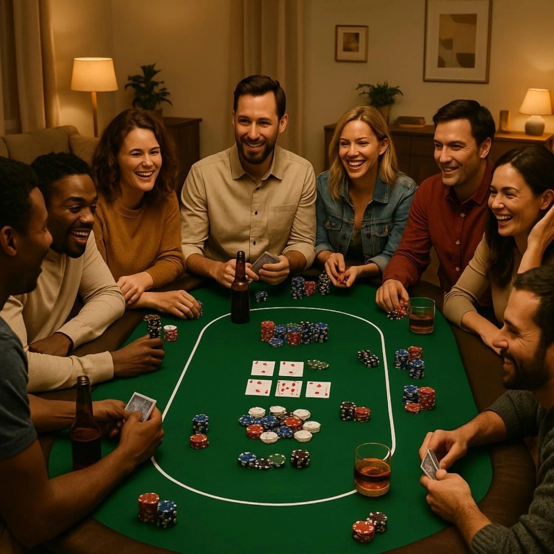 Feltectors Non-Slip Poker Table Mat for Betting and Texas Hold'em