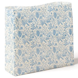 SuperBee Beeswax Bread Bag & Food Storage Bag, Large Sea Floor