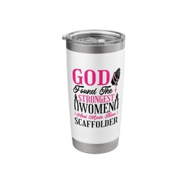 Scaffolder Religious Christian for Scaffold Worker Stainless Steel Insulated Tumbler