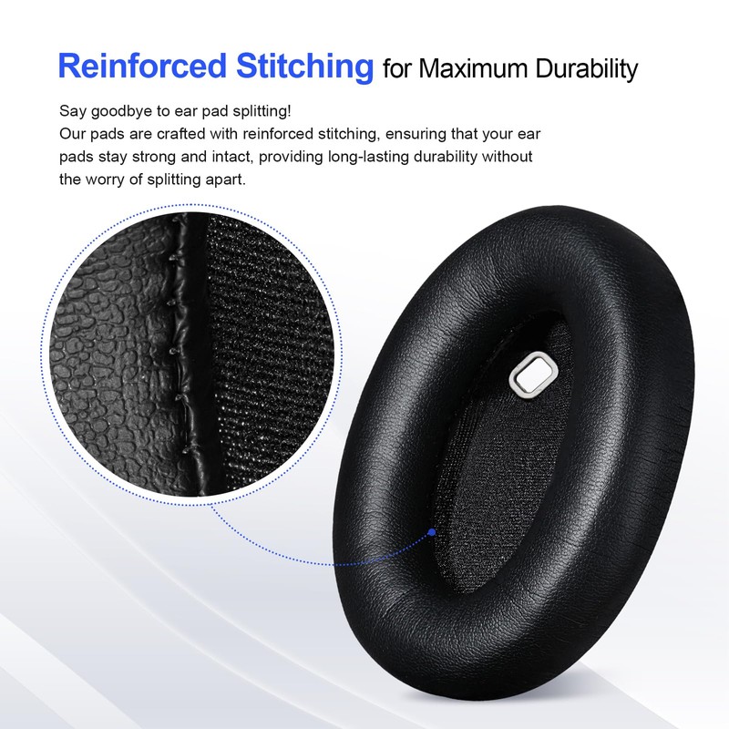 Aurivor Replacement Ear Pads Cushions for Sony XM4 Headphones, WH-1000XM4