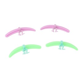 Eyelash Separator, Multifunctional Makeup Tool, Eyelash Isolation Helper, Precise Application, 2 Sets, Washable, for Beauty Salon for Beginners