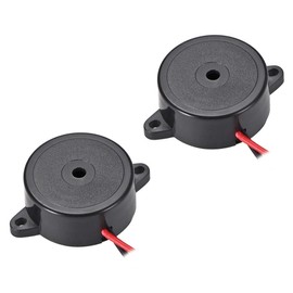 sourcing map 2 x DC 3-24 V Active Electronic Buzzer Alarm Continuous Tone Beep Speaker