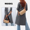 Fecialy Quilted Puffer Bag for Women Quilted Shoulder Bag Lightweight