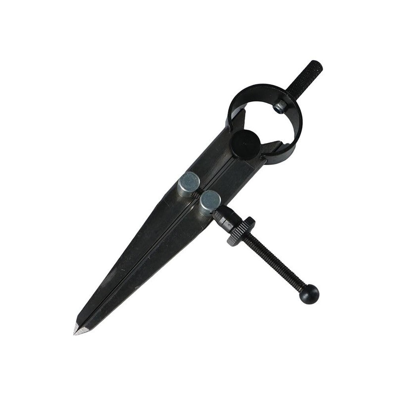 6 Inch Adjustable Lockable Steel Divider Wing Leather Compass Professional