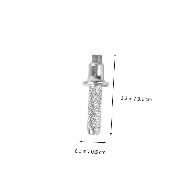 KOMBIUDA Mountaineering Trekking Pole Tips 12pcs Tungsten Steel Tip Replacement