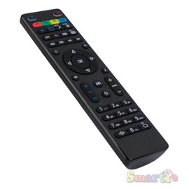 Infomir MAG 254/255 Remote Control for Streaming Media Player Multipurpose Replacement Part Linux System OTT IPTV Set Top Box, Black
