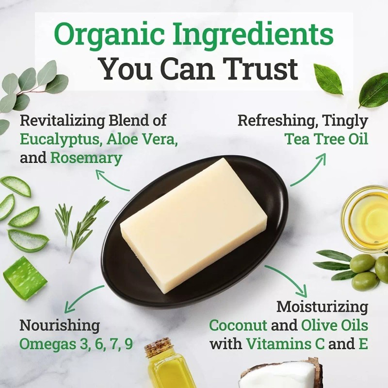 Remedy Soap Jabón Arbol Te Menta Antihongos Antifungico Olores Picazon