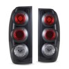 HEADLIGHTSDEPOT Black Altezza Tail Light Set With Smoke Lens Compatible