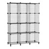 AWTATOS Wire Cube Storage Organizer, Closet Organizers and Storage, Metal