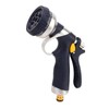 Garden Hose Nozzle 5 Adjustable Spray Pattern with Flow Control