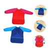 KOMBIUDA 2pcs Art Smocks Long Sleeve Painting Aprons for Boys