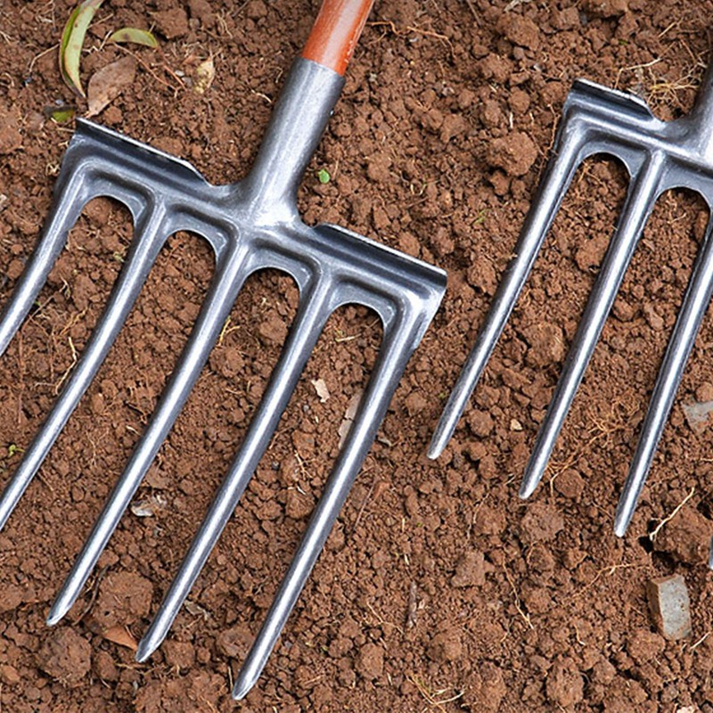 Digging Fork High Carbon Steel Strong Strength Corrosion Prevention Anti