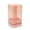 Lipstick Holder Auto Lifting Dustproof Large Capacity Transparent Window Lipstick