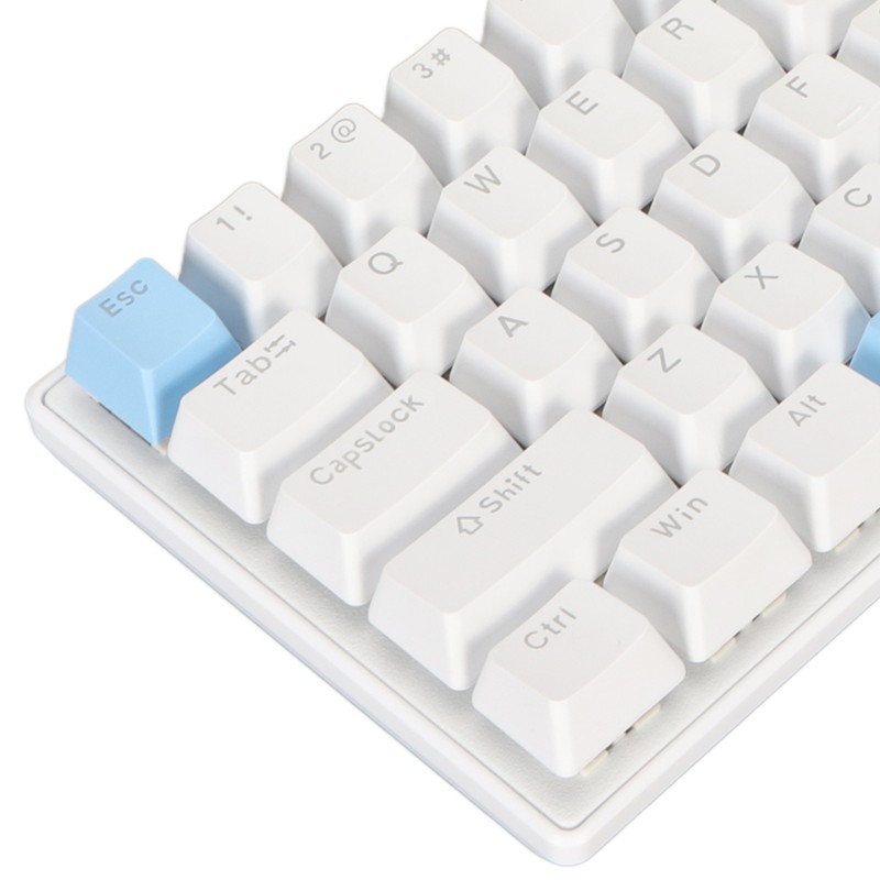 Gaming Keyboard USB 68 Keys Blue Switch N Key Rollover