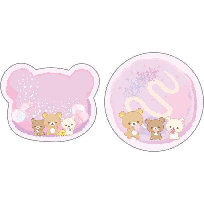 San-x Rilakkuma MH20801 Clear Box Sticky Notes