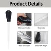 4Pcs Turkey Baster Large Baster Pipette Turkey Baster with Cleaning
