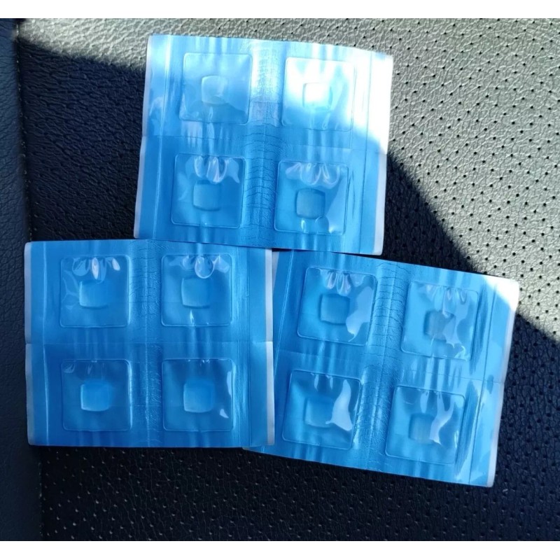 OrthoDots CLEAR 12 Count Moisture Activated, Silicone Wax Alternative For