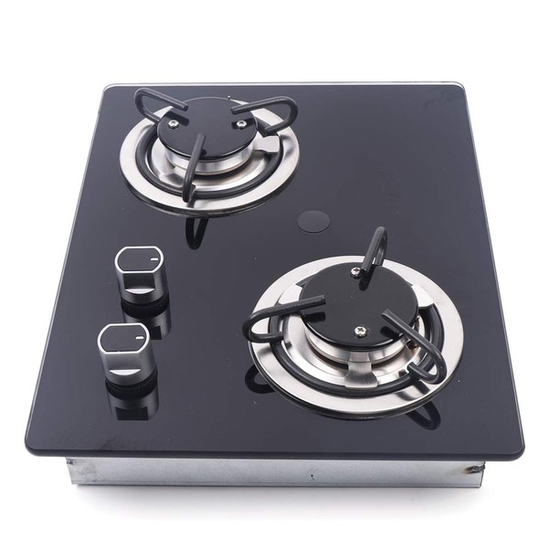 Boat Caravan RV Camper 2 Burner LPG Gas Stove Hob
